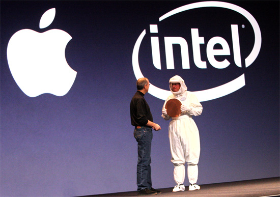 Steve Jobs ogłasza przejście Maków na procesory Intela