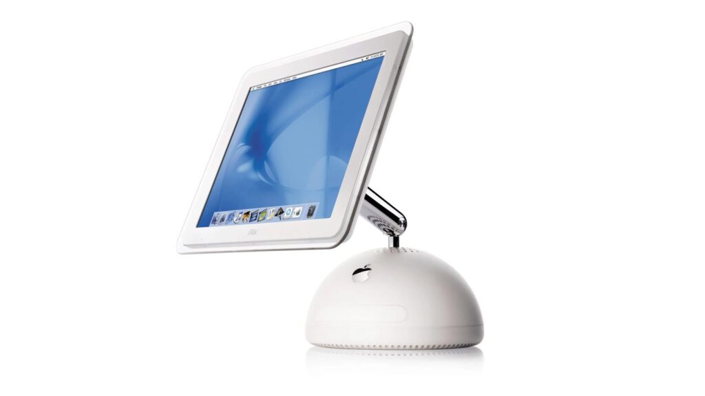 iMac G4 na ruchomym ramieniu